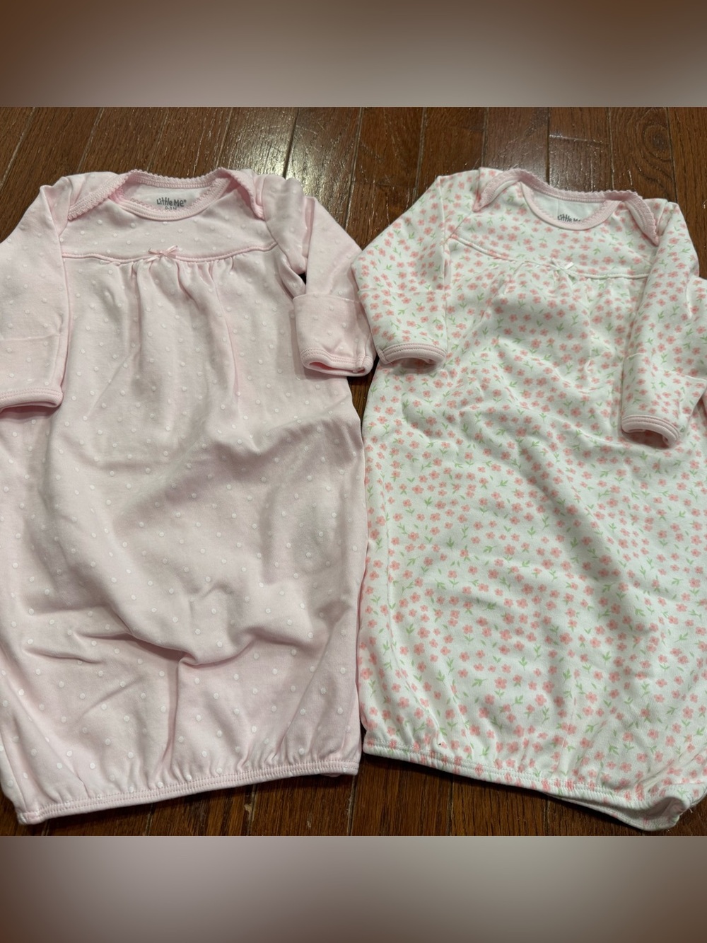 Little me sleeper gowns